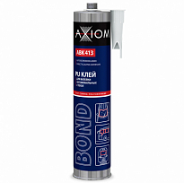 AXIOM ABK413 Клей полиуретановый для вклейки автомобильных стёкол, чёрный 300мл